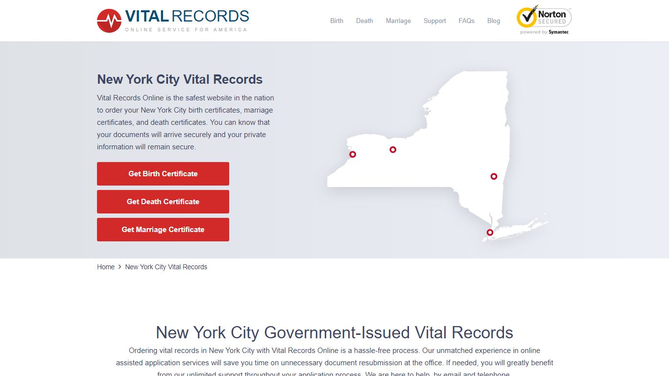 New York City Vital Records - Vital Records Online